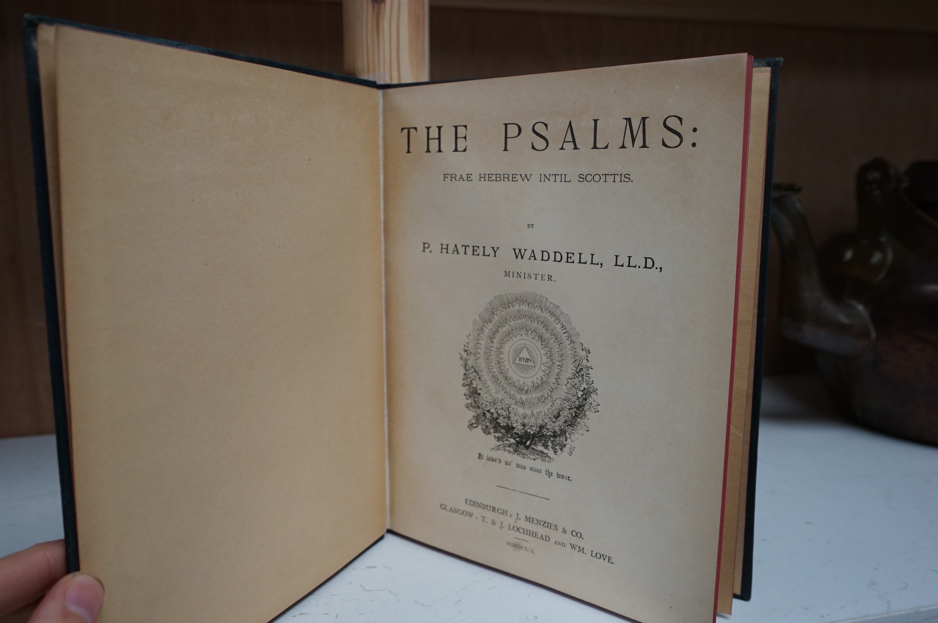 Richards, James - Bits from de old book, being one or more bits from each of de sixty six books of de Bible. Put into de Sussex tongue by Jim Cladpole, Tunbridge Wells, 1936 [BW7142], first edition, of 120 copies, 8vo, S